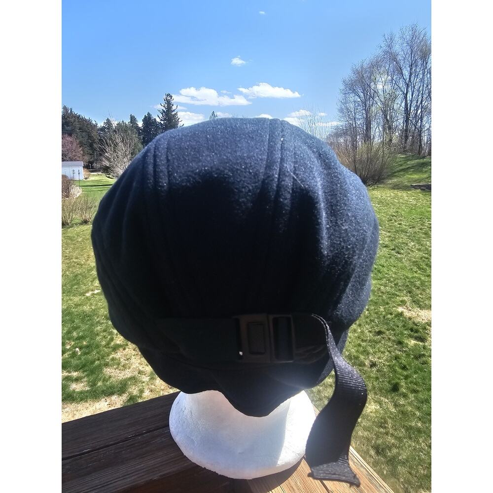 Galyans Windstopper Fleece Trapper Hiking Hat Black Earflap Womens One Size - Picture 3 of 9